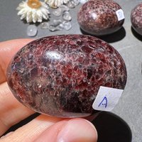 xl Roter Granat Stein | Du Suchst Dir Almandine Polierter Steinkiesel von HappyMinerals