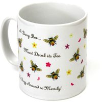 Bienenbecher - Blumenbecher Hummel Kaffeebecher Busy Bee Tee Gartenarbeit Blumen Geschenk Für Sie Ihn Süß Arbeit Gedicht von HappyPiranha