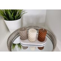 stehkerze | Sojawachs Vegan Modern Geschenk Dekokerze von HappySalesStoreDE