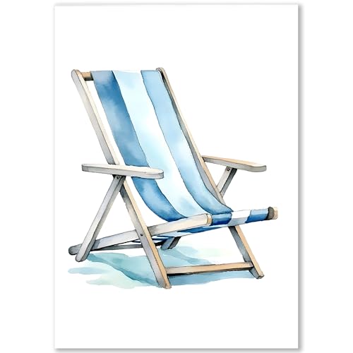 Happymotive – Poster Meer-Motive DIN A2, A3 & A4 | Wandbilder in Pastellfarben | Moderne Wanddeko für Wohnzimmer, Schlafzimmer & Badezimmer | Druck auf 300g Papier von Happymotive