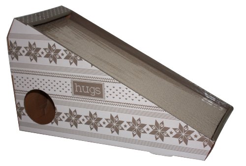 Happypet Hugs Kratzrampe mit Katzenminze, aus Karton von Happy Pet
