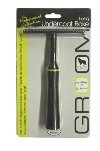 HAPPYPET Groom Unterfellrechen für Hunde, lang, Größe XS HAPPYPET Groom Unterfellrechen für Hunde, lang, Größe XS von HAPPYPET