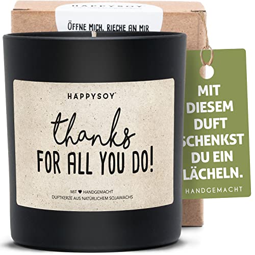 Danke sagen, thanks for all Soja Duftkerze im Glas mit Spruch natürlich, handgemacht nachhaltig persönlich Geschenk Geschenkidee beste Mama Papa Freundin Freund, schönes Geburtstagsgeschenk Danke sagen, thanks for all Soja Duftkerze im Glas mit Spruch natürlich, handgemacht nachhaltig persönlich Geschenk Geschenkidee beste Mama Papa Freundin Freund, schönes Geburtstagsgeschenk von Happysoy