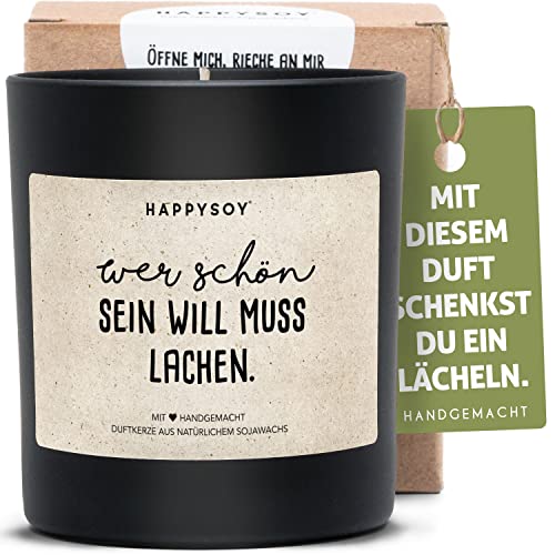 Lustiges Geschenk Duftkerze im Glas mit Spruch aus Sojawachs - natürlich handgemacht in Deutschland - schöne Geschenkidee für beste Freundin Freund Mama - Dekoidee, gemütliches Zuhause - vegane Kerze Lustiges Geschenk Duftkerze im Glas mit Spruch aus Sojawachs - natürlich handgemacht in Deutschland - schöne Geschenkidee für beste Freundin Freund Mama - Dekoidee, gemütliches Zuhause - vegane Kerze von Happysoy