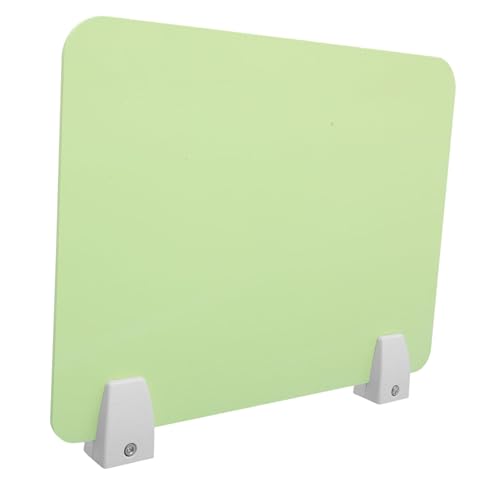 Happyyami 1 Satz Kotflügel schützend Klassenzimmer -Schreibtischteiler Isolierung Partitionen Schutzabdeckung Schreibtisch Privatsphäre abnehmbare Tischplatte Klassenzimmerteiler PVC Green von Happyyami