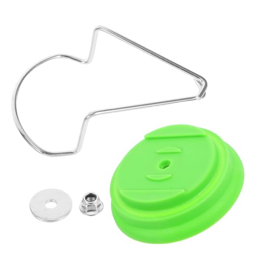 Happyyami 1 Set Rasenmäher-Ersatzräder, Basisabdeckung, Unterlegscheibe, Mutter und Zubehör für Akku-Fadentrimmer, Rasentrimmer-Mutter, Unterlegscheibe von Happyyami