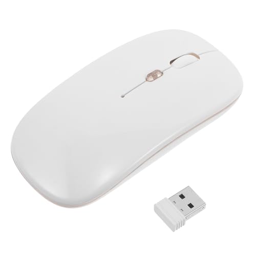Happyyami 1 Set leise kabellose : 1600 DPI 2,4 G wiederaufladbare schlanke optische mit LED-Licht – Computermäuse mit Zwei für Laptop, Tablet, PC und Büro Happyyami 1 Set leise kabellose : 1600 DPI 2,4 G wiederaufladbare schlanke optische mit LED-Licht – Computermäuse mit Zwei für Laptop, Tablet, PC und Büro von Happyyami