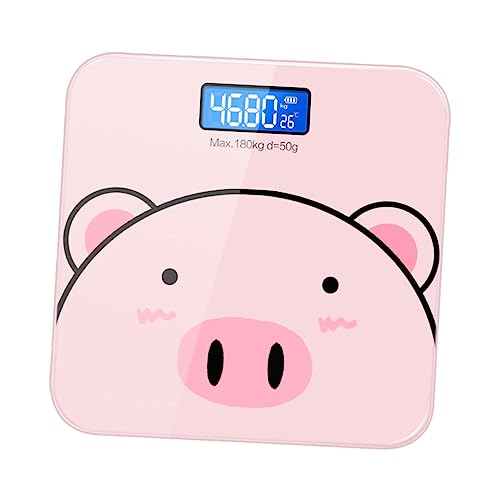 Happyyami 1 Stück Cartoon Körpergewicht Präzise Elektronische Personenwaage mit USB Ladefunktion und Hochsensitivem Sensor für Einfache Nutzung und Langlebige Happyyami 1 Stück Cartoon Körpergewicht Präzise Elektronische Personenwaage mit USB Ladefunktion und Hochsensitivem Sensor für Einfache Nutzung und Langlebige von Happyyami