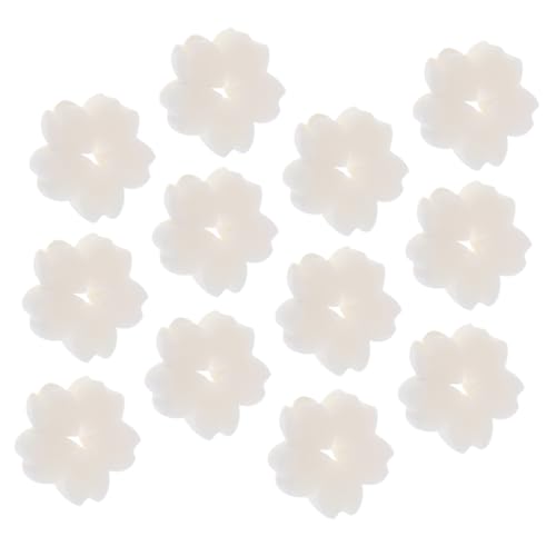 Happyyami 12 Stück Teiliges Ölabsorbierender Schwamm für Pool und Küche Blumenform Wiederverwendbar Einfach zu Reinigen zum Entfernen von Öl und Schmutz Wasser von Happyyami