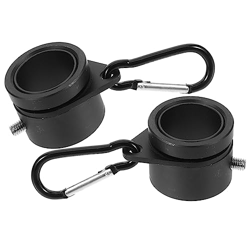 Happyyami 1Satz Fahnenmast Zubehör Rotierende Ringe für Einfache Clip Design für Müheloses Befestigen von Fahnen an Masten für Garten und Außenbereich von Happyyami