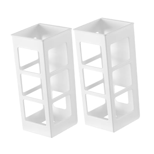 Happyyami 2 Stück Wandmontierter Haartrockner Organizer aus Kunststoff Selbstklebende Aufbewahrungsbox für Friseurwerkzeuge Bohrfreie Installation für Badezimmer und Kosmetik Happyyami 2 Stück Wandmontierter Haartrockner Organizer aus Kunststoff Selbstklebende Aufbewahrungsbox für Friseurwerkzeuge Bohrfreie Installation für Badezimmer und Kosmetik von Happyyami