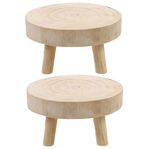 Happyyami 2 Stück Pflanzenständer Blumentopfhalter Für Innen Und Außenbereich Robus Und Tragbar Dekorativer Blumenhocker Für Garten Und Balkon Für Topfpflanzen von Happyyami