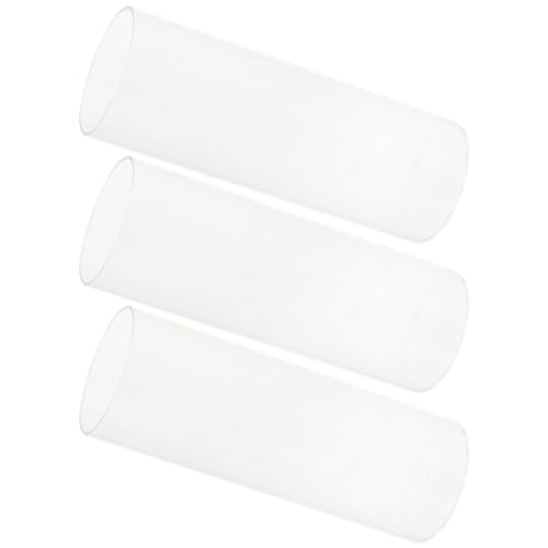 Happyyami 3 Stück Zylinder Kerzengläser aus Klarem Glas Stabiler Transparenter Kerzenhalter für Stumpenkerzen Dekorativ für Wohnzimmer Hochzeit Candlelight Dinner Happyyami 3 Stück Zylinder Kerzengläser aus Klarem Glas Stabiler Transparenter Kerzenhalter für Stumpenkerzen Dekorativ für Wohnzimmer Hochzeit Candlelight Dinner von Happyyami