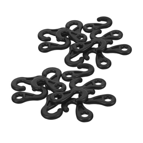 Happyyami 30 Stück Zelt Haken aus Kunststoff Vielseitige Abspannhaken für Outdoor Aktivitäten Windfeste Zelt und Seilverbindungen für Camping und Garten Zubehör Happyyami 30 Stück Zelt Haken aus Kunststoff Vielseitige Abspannhaken für Outdoor Aktivitäten Windfeste Zelt und Seilverbindungen für Camping und Garten Zubehör von Happyyami