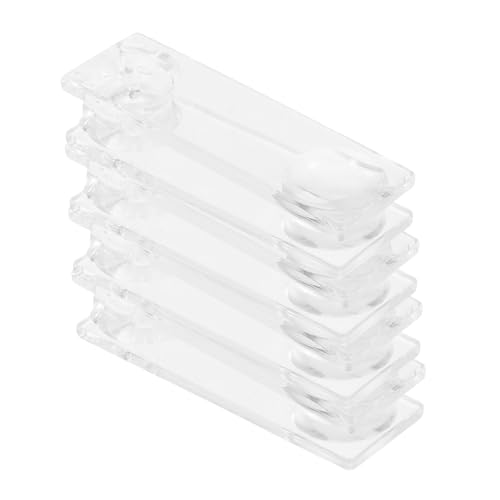 Happyyami 4 Stück Transparente Vorhang Schnurgewichte Praktische Zugkordel Tasseln für Jalousien und als Zubehör für Fensterläden im Innenbereich von Happyyami