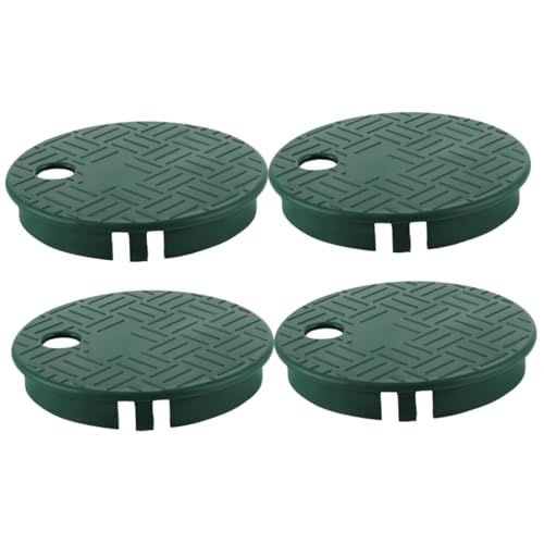 Happyyami 4 Stücke Sprinkler Ventilbox Abdeckung Langlebige Kunststoffdeckel für Bewässerungssystem Korrosionsbeständig Uv Schutz Praktische Ersatzdeckel für Garten und Landwirtschaft Happyyami 4 Stücke Sprinkler Ventilbox Abdeckung Langlebige Kunststoffdeckel für Bewässerungssystem Korrosionsbeständig Uv Schutz Praktische Ersatzdeckel für Garten und Landwirtschaft von Happyyami