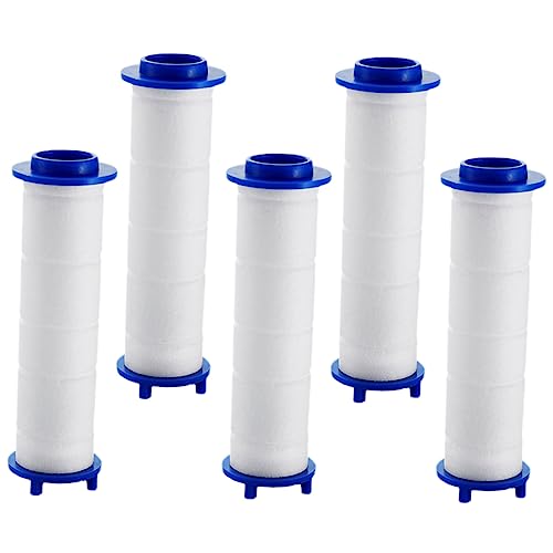 Happyyami Haushaltsbadefilter 8cm Abnehmbare Duschfilter Wasserfilter von Happyyami