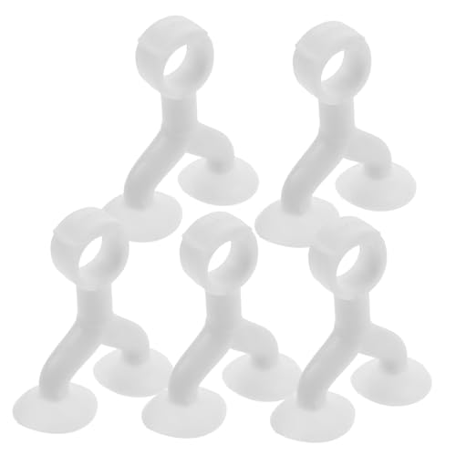 Happyyami 5 Stück Saugnapf Silikon Türstopper Wand Protektoren für Türknäufe Kollisions Bumper Pads Einfache Installation ohne Bohren für Badezimmer Küche und Wohnmobile Happyyami 5 Stück Saugnapf Silikon Türstopper Wand Protektoren für Türknäufe Kollisions Bumper Pads Einfache Installation ohne Bohren für Badezimmer Küche und Wohnmobile von Happyyami