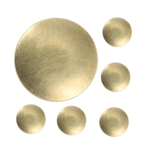 Happyyami 6 Stück Teiliges Vintage Rundschrankknöpfe Gold Antike Möbelgriffe für Küchen und Wohnmobilausstattung Elegante Tür und Schubladenbeschläge für Stilvolle Anwendungen Happyyami 6 Stück Teiliges Vintage Rundschrankknöpfe Gold Antike Möbelgriffe für Küchen und Wohnmobilausstattung Elegante Tür und Schubladenbeschläge für Stilvolle Anwendungen von Happyyami