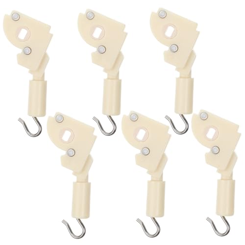 Happyyami 6 Teiliges Haken Ersatzteilset Für Fensterrollos Kippmechanismus Horizontaler Stab Kippsteuerung Rollostab Kippmechanismus Ersatzteil Reparaturset Für Vertikale von Happyyami