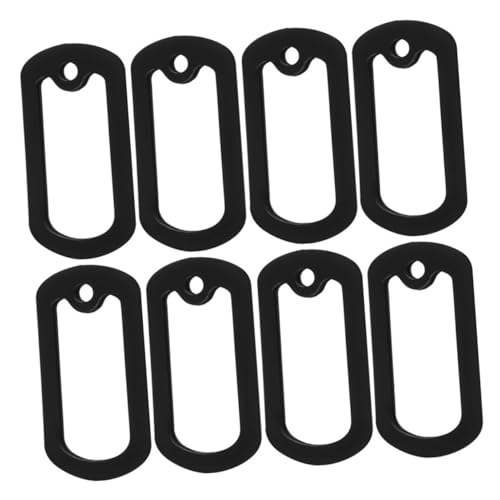Happyyami 8 Stück Teiliges Hunde Tag Schutzset Quadratisch Geräuschdämpfend Leicht Passend für Haustiermarken Praktisch für Hunde Aller Zubehör von Happyyami