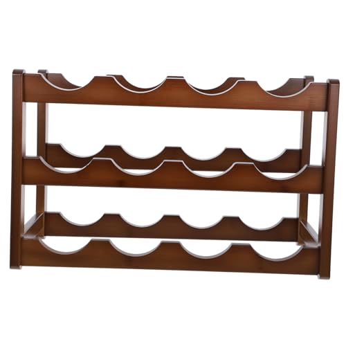 Happyyami Bambus Weinregal Für Flaschen Stabiler Weinständer Mit Rustikalem Charme Für Küche Esszimmer Und Bar Dreischichtiges Platzsparendes Flaschenregal Aus Natürlichem Bambus Happyyami Bambus Weinregal Für Flaschen Stabiler Weinständer Mit Rustikalem Charme Für Küche Esszimmer Und Bar Dreischichtiges Platzsparendes Flaschenregal Aus Natürlichem Bambus von Happyyami