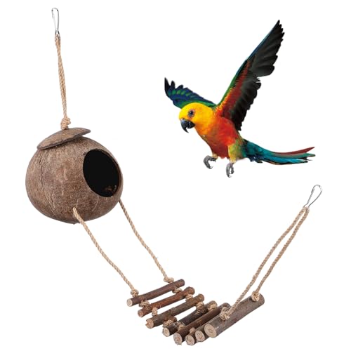 Happyyami Ornament-reptilienversteck Und -höhle Leicht Zu Erklimmende Leiter Für Reptilienübungen von Happyyami