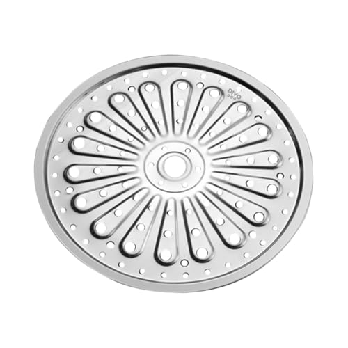 Happyyami Edelstahl Dämpfeinsatz Dickes Multifunktionales Dampfgitter für Kochtöpfe Hitzebeständig und Rostfrei Universeller Gemüse und Lebensmittel Dämpfer für Haushalt und Küche von Happyyami