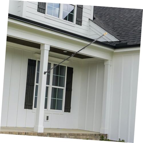 Happyyami Edelstahl Fahnenmast mit Segmenten Drehbarer Garten flaggenstab Wetterbeständig Rostfrei Stabiler Outdoor fahnenhalter für Partys Camping Wettbewerbe von Happyyami