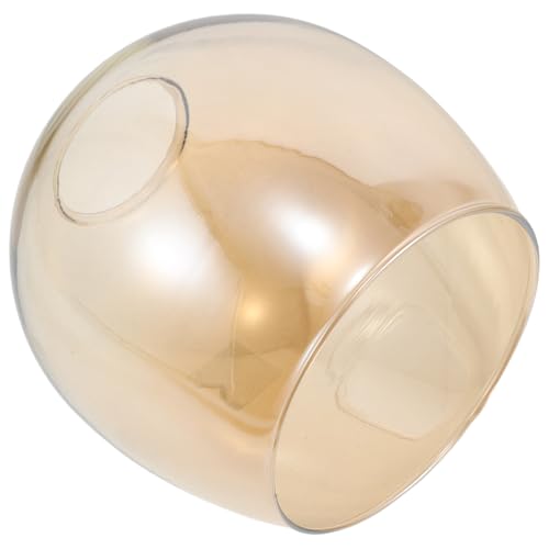 Happyyami Electroplated High Borosilicate Glass Globe Lamp Shade Ersatz für Deckenleuchte Wandlampe Pendelleuchte Vielseitig Hitzebeständig Langlebig Vintage Atmosphäre von Happyyami