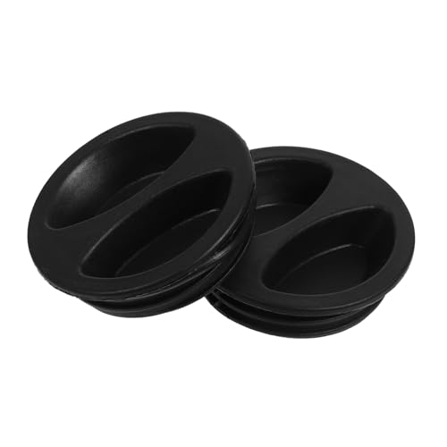Happyyami 2 Stück Wasserstopfen Für Schirmständer Abnehmbar 5cm Durchmesser Schwarz Für Garten Und Terrasse Aus Langlebigem Kunststoff Und Auslaufsicher von Happyyami