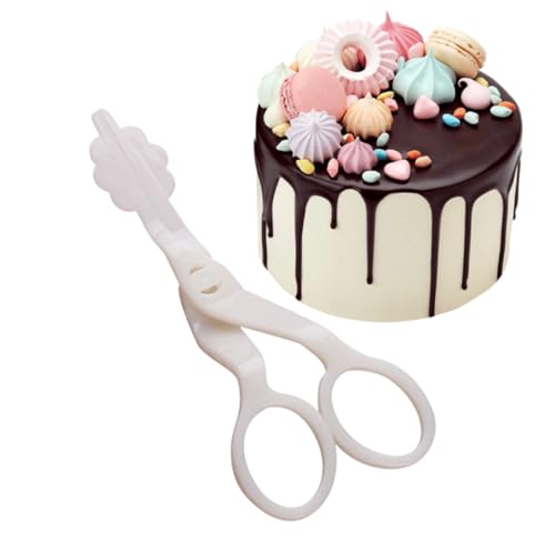 Happyyami Fondant Schere Cremeblumen Übertragungswerkzeug Multifunktional Leicht Einfach zu Reinigen für Tortendeko Hochzeit Geburtstag Weihnachten Party von Happyyami
