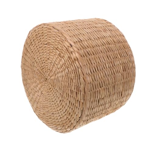 Happyyami Geflochtener Kinderhocker klein Sitzhocker Kinderstuhl Ändern Jute hocker sitzbank Outdoor kinderschreibtisch stühle Gartenhocker- Schuhwechselhocker Gras von Happyyami