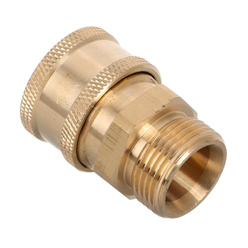 Happyyami Hochdruckschlauch Adapter für Autowäsche Schnelle Verbindung Einsetzbar Geeignet für Verschiedene Schlauchgrößen für Auto und Gartenreinigung Langlebig und Praktisch Happyyami Hochdruckschlauch Adapter für Autowäsche Schnelle Verbindung Einsetzbar Geeignet für Verschiedene Schlauchgrößen für Auto und Gartenreinigung Langlebig und Praktisch von Happyyami