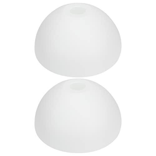 Happyyami Lampenschirm Ersatzglas ?e Pilzlampenschatten: 2Pcs Kronleuchter Lichtschatten Bauernhaus Deckenleuchten Abdeckung Anh?nger Leuchten Ersatz für Japanische Bodentischlampe 42Mm von Happyyami