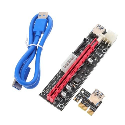 Happyyami Pcie-stromkabel Externe Grafikkartenbasis Gpu-kabelverlängerung Pcie-verlängerungskabel Geräteverlängerungskabel Für Mining Einfache Installation Stabile Verbindung Hohe von Happyyami