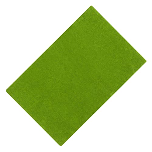 Happyyami Rasenpapiermodell Modell Rasen Gras künstlich Hobby realistisch gefälschte Grasmatte Falsches Gras für Projekte Grasmatte für Modelleisenbahnen Fake Gras Pad Green von Happyyami