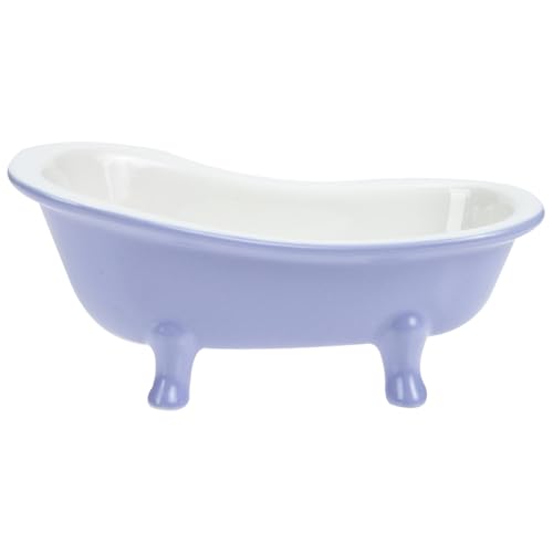 Happyyami Saftiger Blumentopf Sukkulenter Pflanzer Badezimmerdekor Für Kleine Badewanne Mikrolandschaftsblume Luftpflanzentopf Badewanne Blumentopf Keramik Schwamm Bonsai- von Happyyami