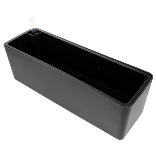 Happyyami 1satz Selbstbewässernder Pflanztopf Mit Wasserstandsanzeiger Automatischer Gießtopf Für Zimmerpflanzen Balkon Und Garten Robuster Langlebiger Blumentopf Für Sukkulenten Und von Happyyami