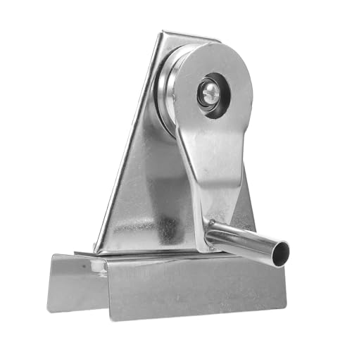 Happyyami Teile des Fahnenmast-Flaschenzugsystems, Hochleistungs-Flaggenmast-Flaschenzugsatz aus Edelstahl mit Kurbelgriff, Fahnenmast-Hardware zum Hissen von Fahnenseilen im Freien von Happyyami