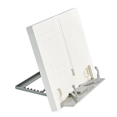 Happyyami Verstellbarer Leseständer für Bücher und Tablets Multifunktionaler Buchhalter Weiß für Zuhause Büro und Küche für Rezepte Studieren und Musiknoten Happyyami Verstellbarer Leseständer für Bücher und Tablets Multifunktionaler Buchhalter Weiß für Zuhause Büro und Küche für Rezepte Studieren und Musiknoten von Happyyami