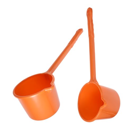 Happyyami Wasserschöpfer mit Langem Griff 2 Stück Kunststoff Robust für Bad Garten Haarwäsche von Happyyami