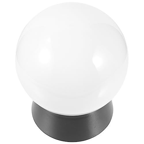 Happyyami Kugelleuchte Außen Wandleuchte Runde Kugel Aus Edelstahl Und Acryl Für Garten Und Flur Installieren Und Langlebig von Happyyami