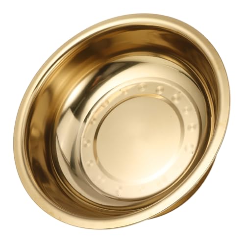 Happyyami brennender Papierkegel Mehrzweck Feuerschale Traditionelles Feuerbecken Multifunktionale Feuerschale holzbefeuerte Feuerstelle falsches Lagerfeuer Kleiner Kamin Eisen Golden von Happyyami