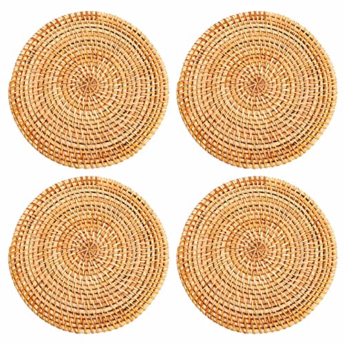 Haptufer 4 SttCk Untersetzer ffr Hot Dishes Isolierte Hot Pads, Langlebiger Topflappen ffr Tisch, Hitze BesttNdige Matten ffr die KKChe von Haptufer