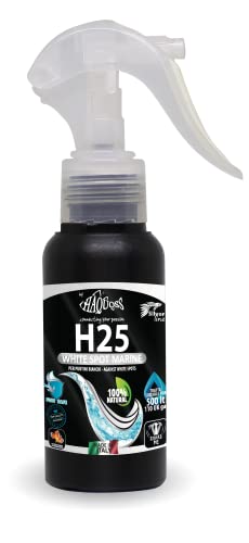 Haquoss H25 White Spot Marine Unterstützung Natur für die Reinigung der Wasser, 100 ml von Haquoss