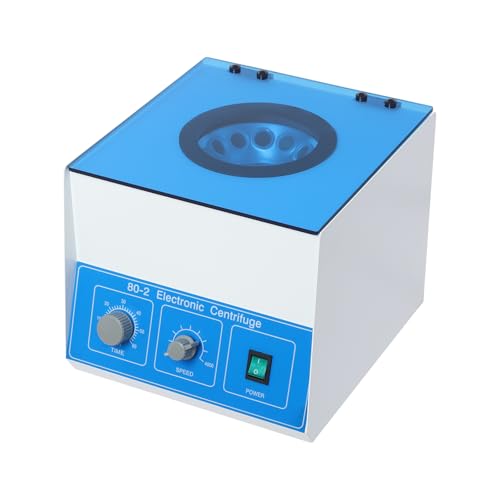 HarBin-Star - 12 x 20 ml Zentrifuge, Labor Tischzentrifuge, 0-4000 RPM, Labor-tischzentrifugenmaschine, Desktop Labor Zentrifuge, 0-60min Zeitschaltuhr von HarBin-Star
