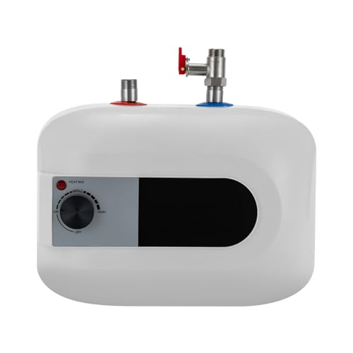 HarBin-Star Elektrischer Durchlauferhitzer, 1500W 6L Mini Warmwasserbereiter mit Sicherheitsventil & Rohr, Instant Klein Durchlauferhitzer, 220 V, 32,5 x 23 x 23cm HarBin-Star Elektrischer Durchlauferhitzer, 1500W 6L Mini Warmwasserbereiter mit Sicherheitsventil & Rohr, Instant Klein Durchlauferhitzer, 220 V, 32,5 x 23 x 23cm von HarBin-Star