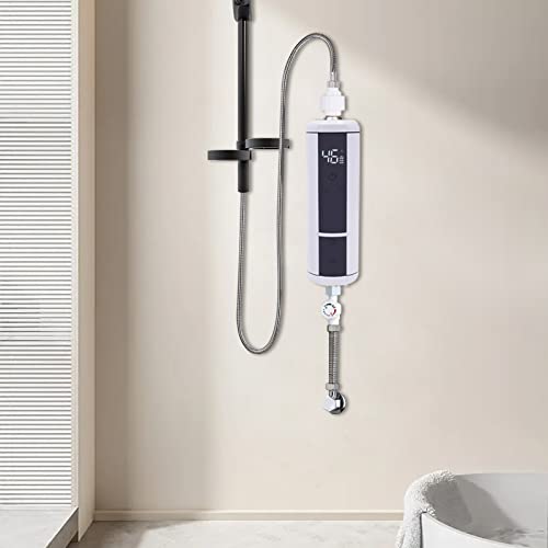 HarBin-Star Mini Elektronischer Durchlauferhitzer Warmwasserbereiter Elektrisch Instant Klein Durchlauferhitzer mit LED Temperaturanzeige 220v 3500W von HarBin-Star