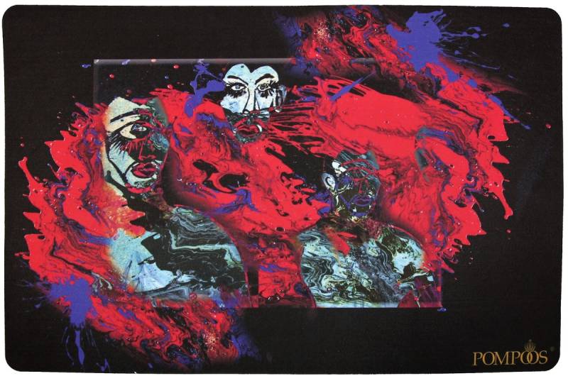 Harald GlÃ¶Ã¶ckler Designer FuÃmatte Eye Red 66 x 44 cm - Schmutzfangmatte von Harald GlÃ¶Ã¶ckler